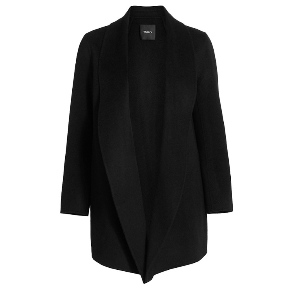 🆕 THEORY Sileena Shawl Jacket 🖤